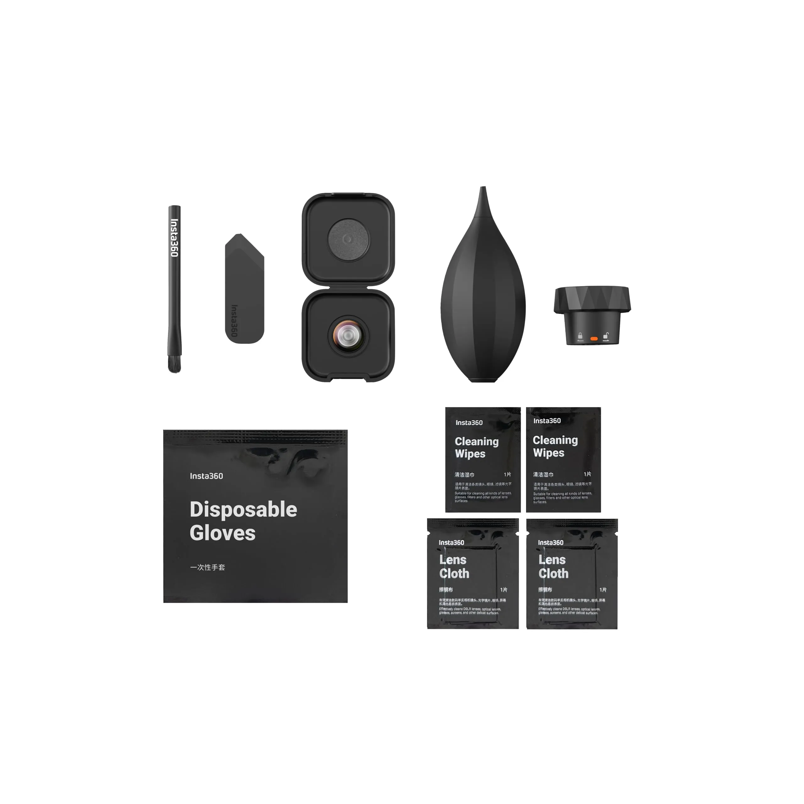 Kit sostituzione lenti per Insta360 X4 Air(doppie lenti) - immagine 5