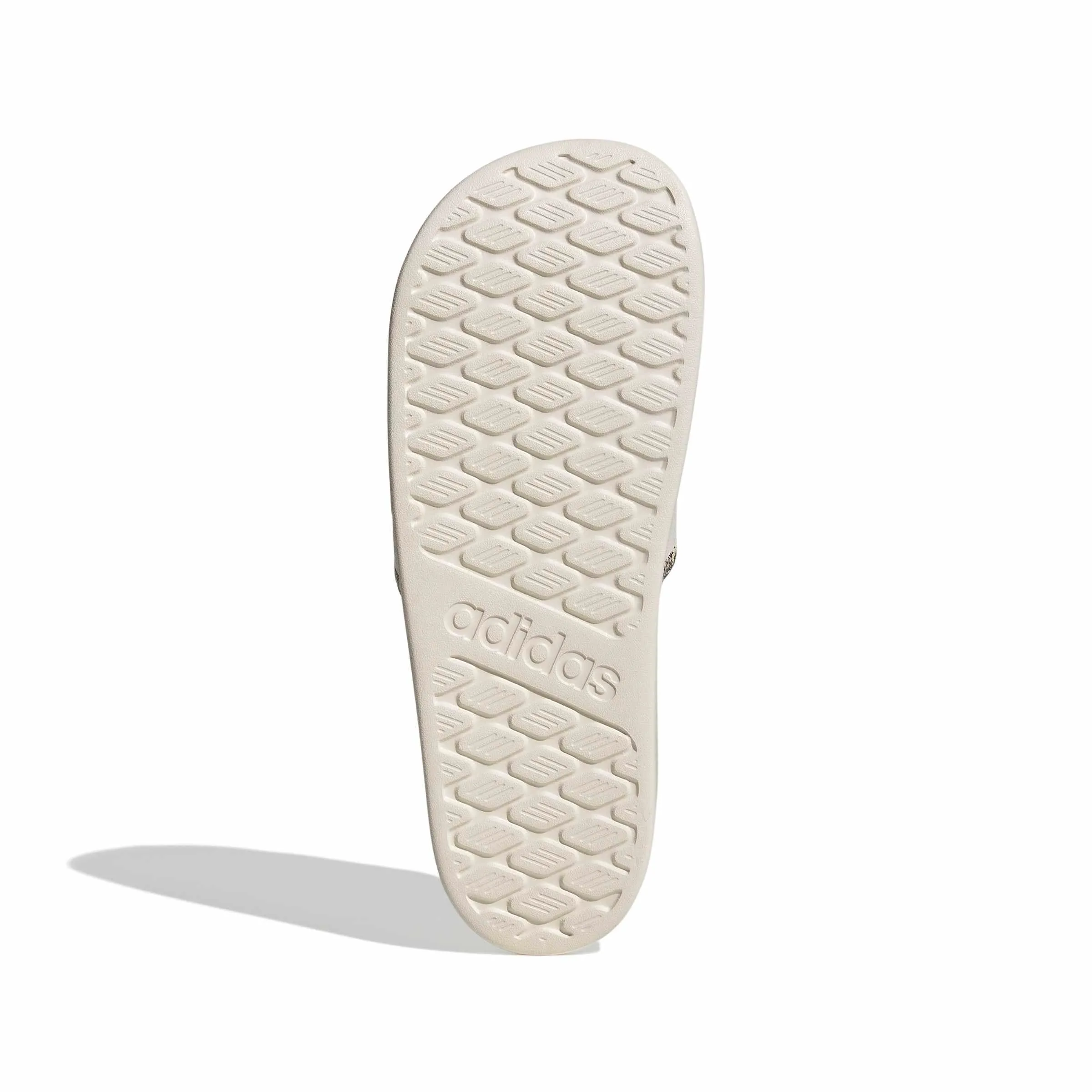 adidas Unisex - Adulto Adilette Comfort 2.0 Slides Sandal, chalk white/chalk white/chalk white, 43 EU - immagine 4