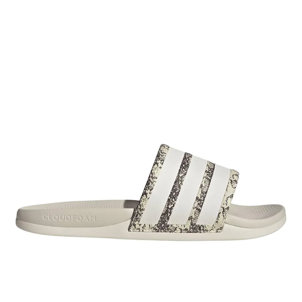 adidas Unisex - Adulto Adilette Comfort 2.0 Slides Sandal, chalk white/chalk white/chalk white, 44.5 EU - immagine 2