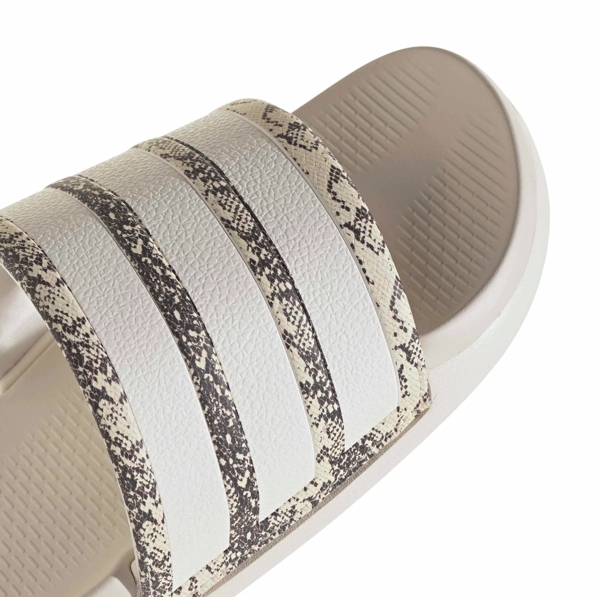 adidas Unisex - Adulto Adilette Comfort 2.0 Slides Sandal, chalk white/chalk white/chalk white, 44.5 EU - immagine 8