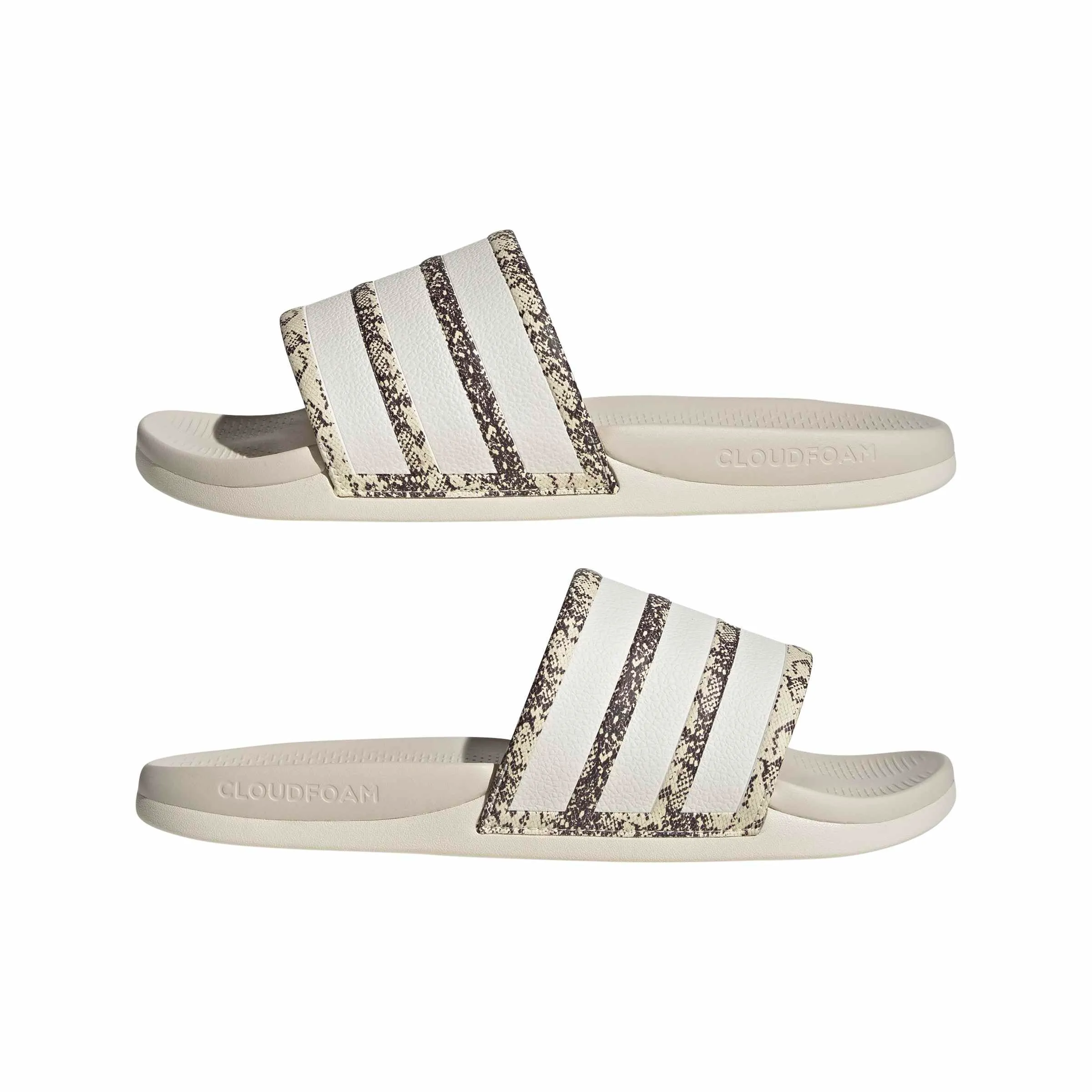 adidas Unisex - Adulto Adilette Comfort 2.0 Slides Sandal, chalk white/chalk white/chalk white, 44.5 EU - immagine 9