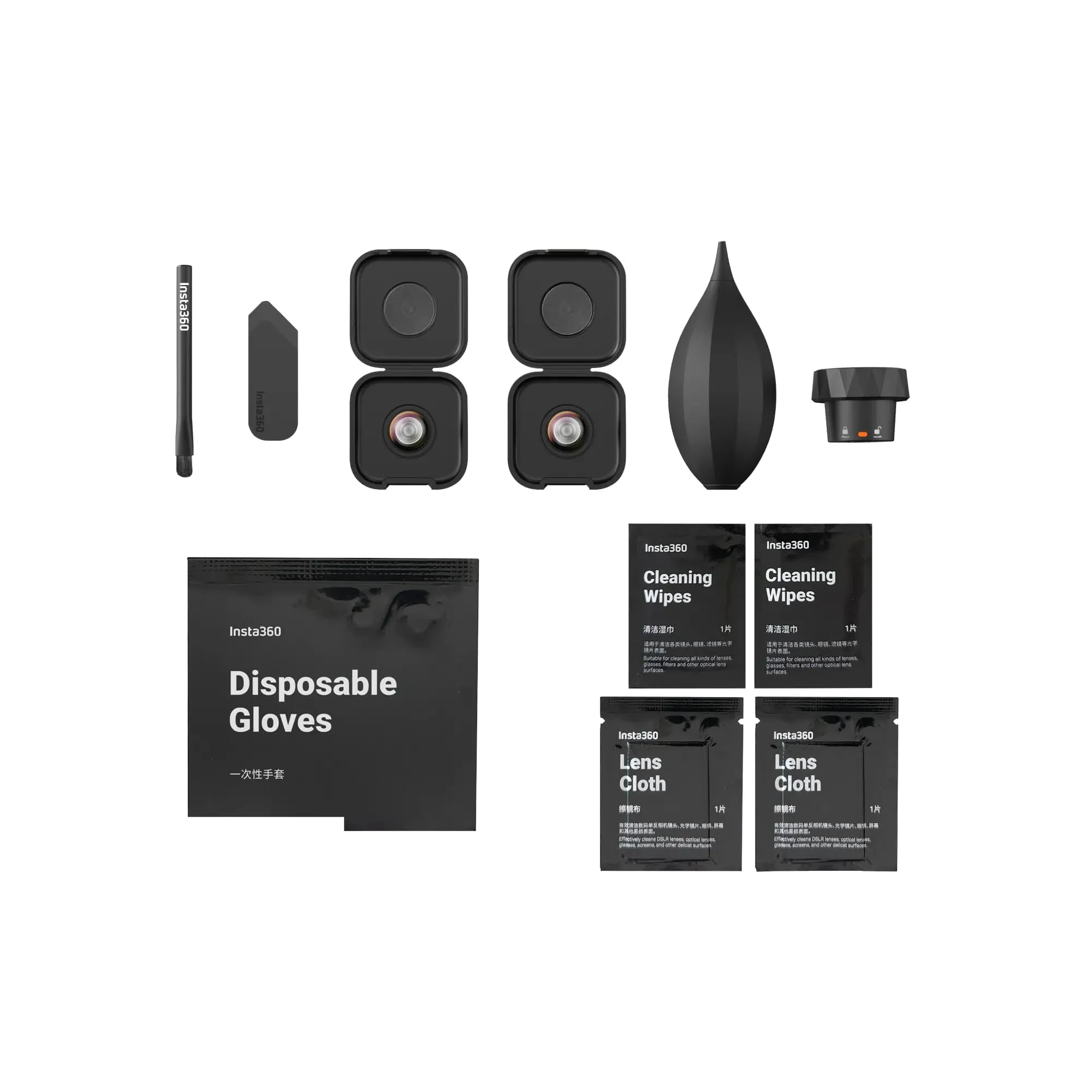 Insta360 Kit lenti di ricambio per X4 Air (doppia lente) - immagine 2