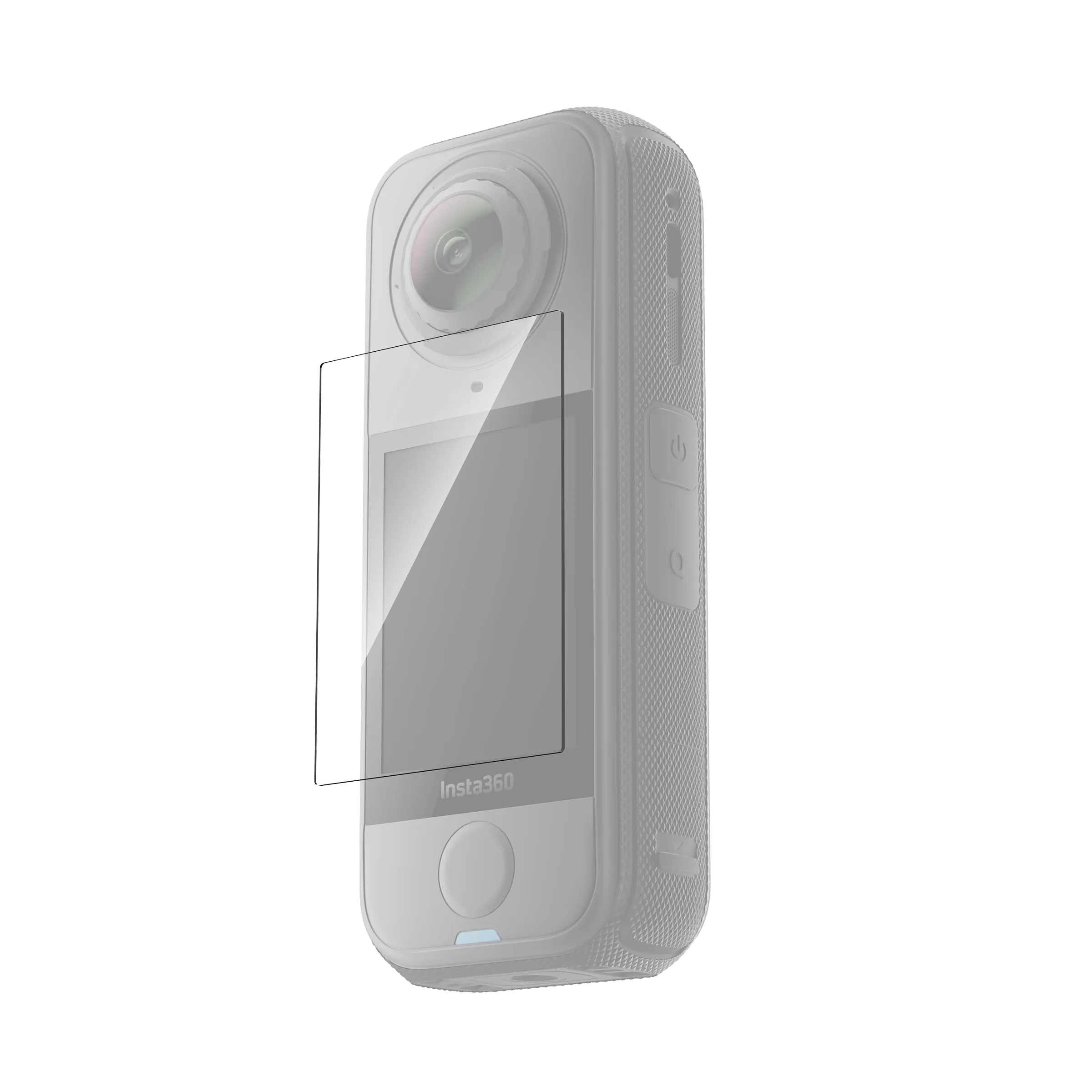 Insta360 X4 Protezione Schermo – Vetro Temperato Curvo Alta Trasparenza Installazione Guidata Kit Completo - immagine 1