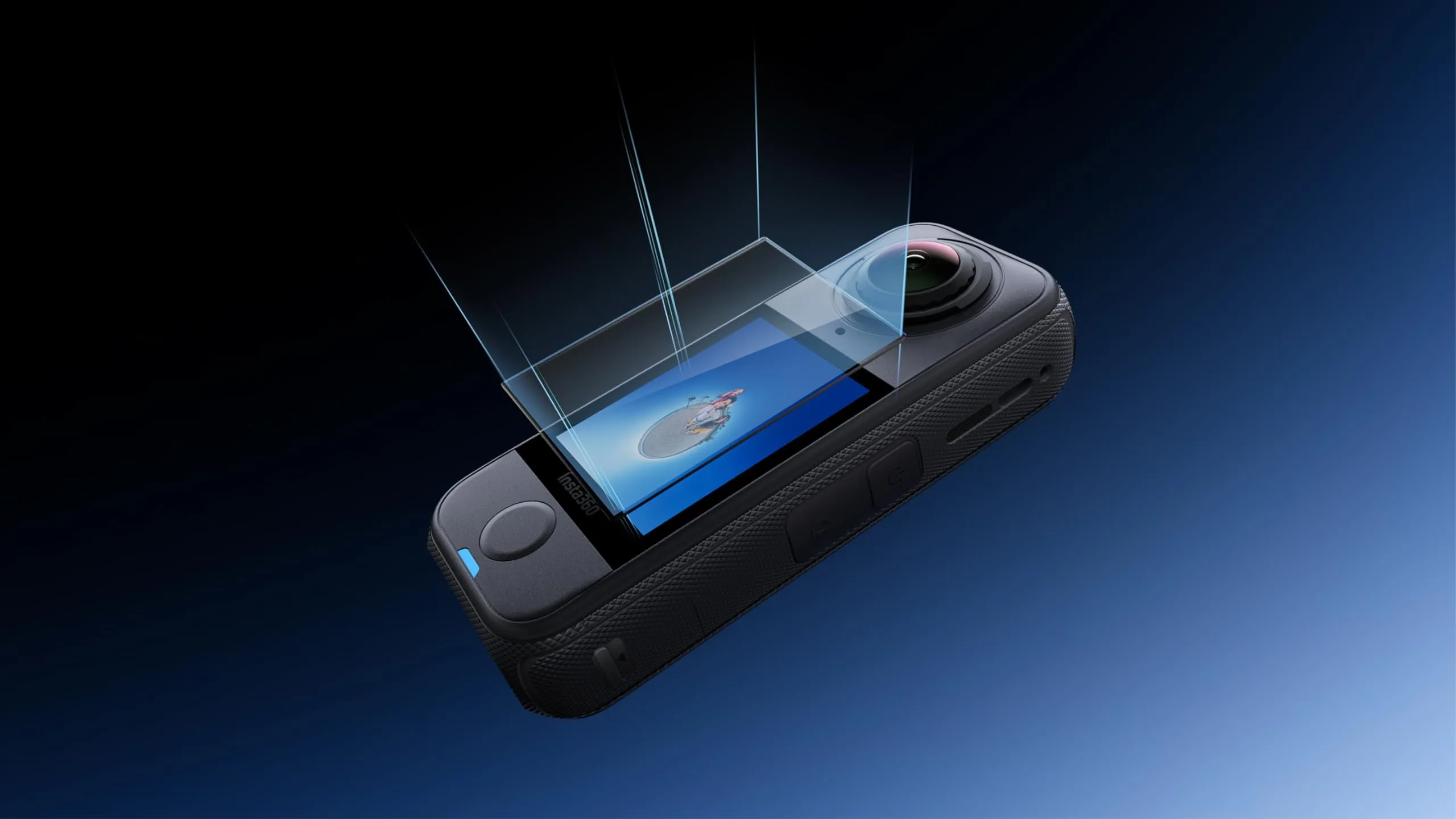 Insta360 X4 Protezione Schermo – Vetro Temperato Curvo Alta Trasparenza Installazione Guidata Kit Completo - immagine 2
