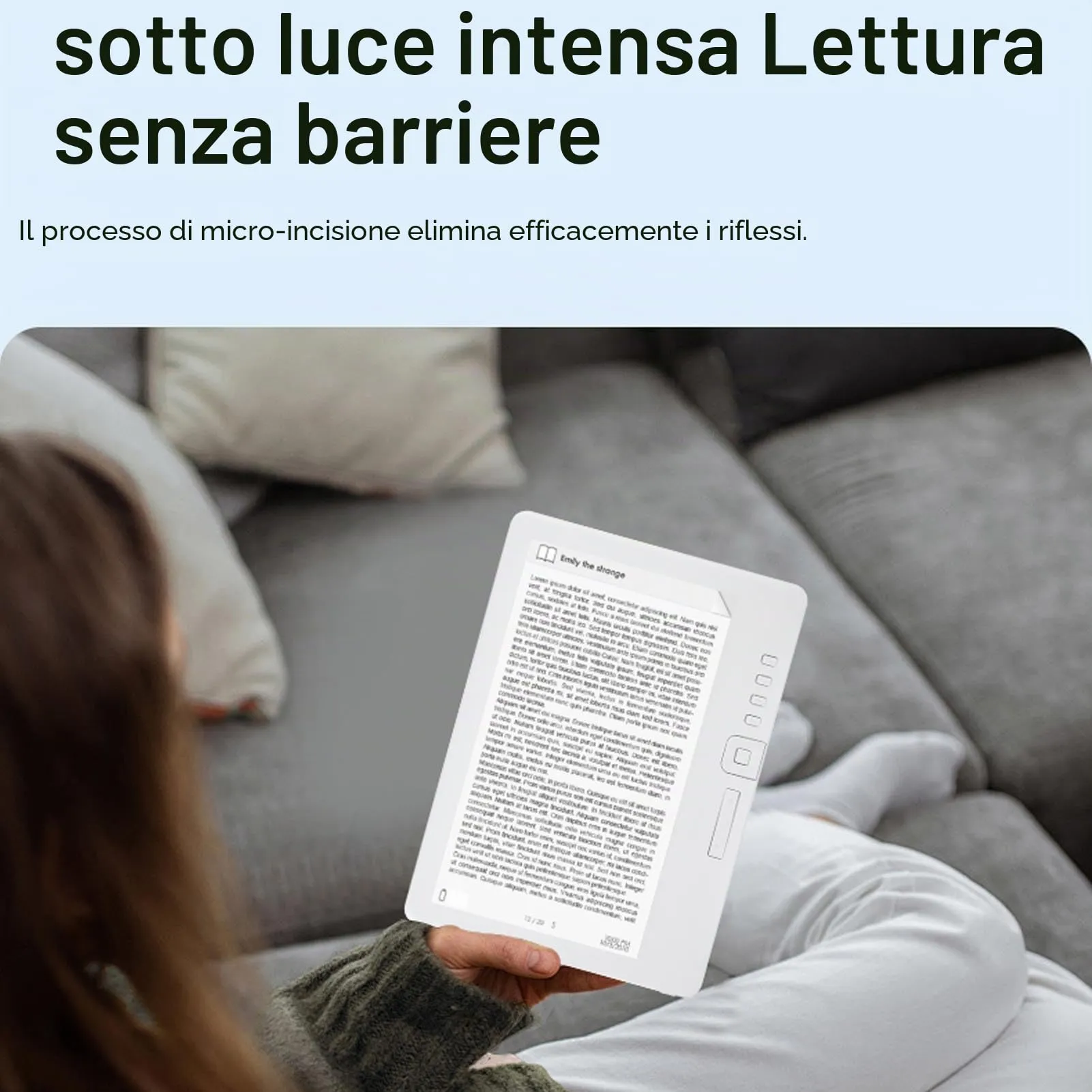 SALALIS Lettore di Libri Elettronici Lettore LCD TFT Portatile da 7 Pollici Comoda Esperienza di Lettura con Cover e Auricolari, Dimensioni dello Schermo 800x480 per Tutte le età (8G) - immagine 4