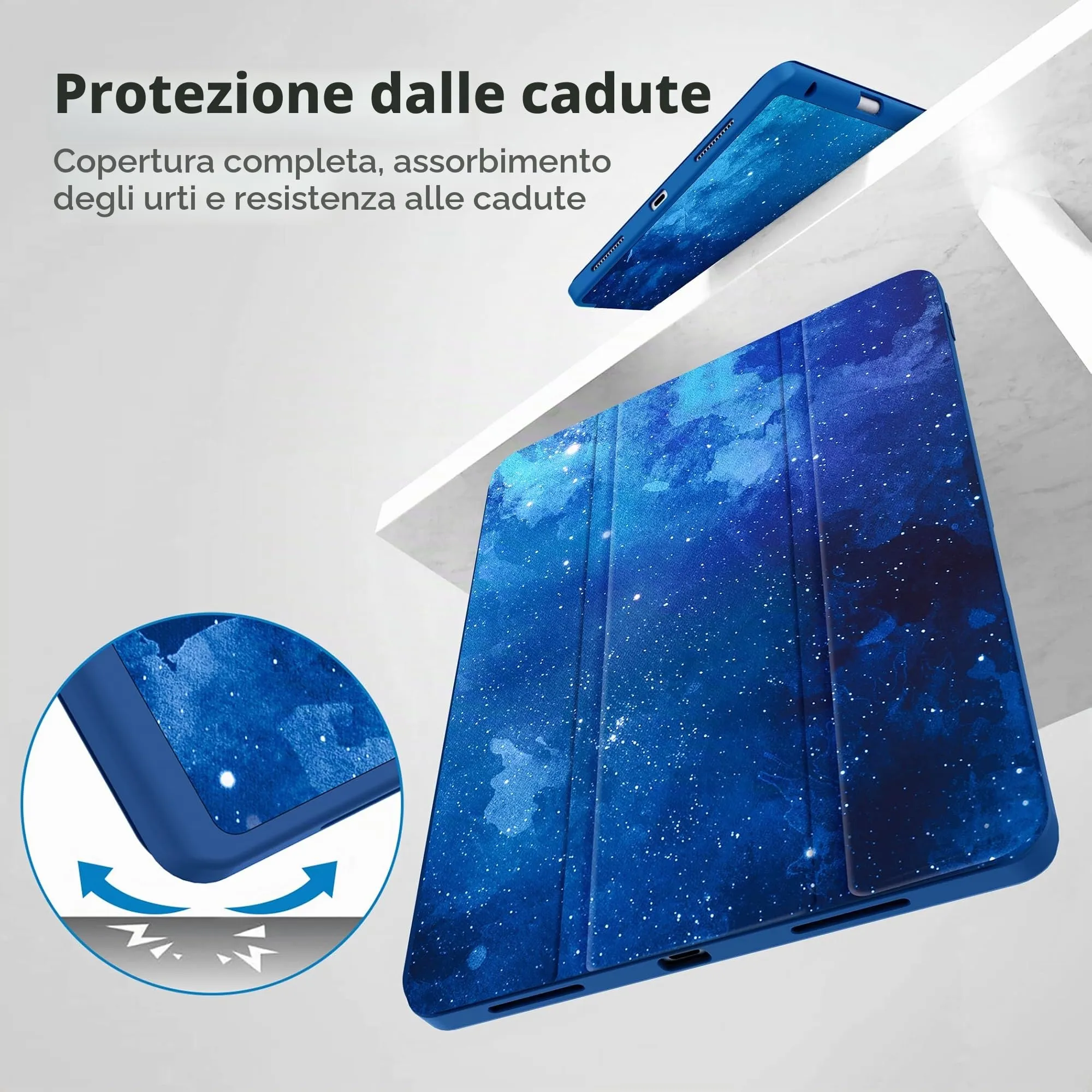 EasyAcc Cover Compatibile con iPad Air 11 Pollici M4/M3/M2 2026/2025/2024 - immagine 4