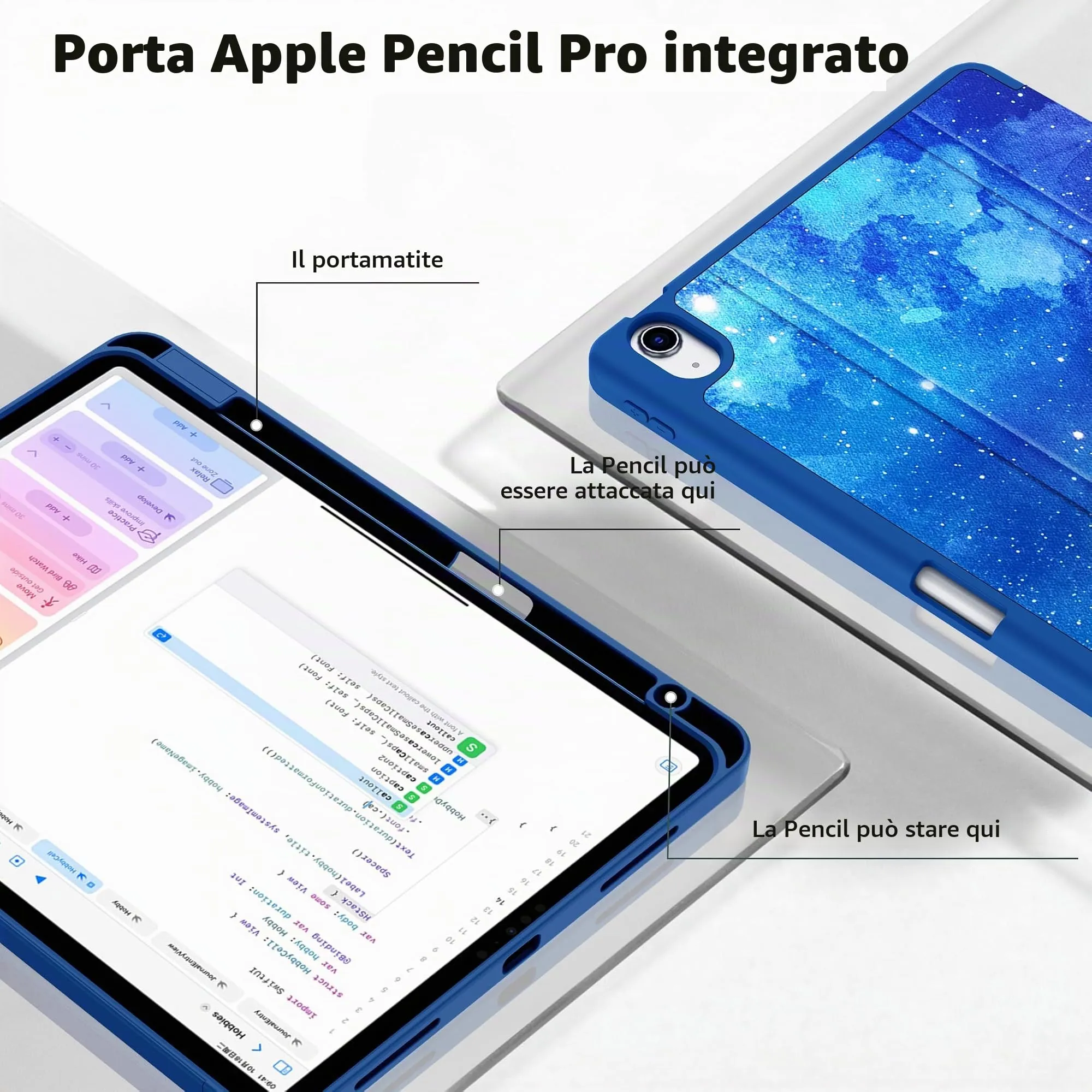 EasyAcc Cover Compatibile con iPad Air 11 Pollici M4/M3/M2 2026/2025/2024 - immagine 5