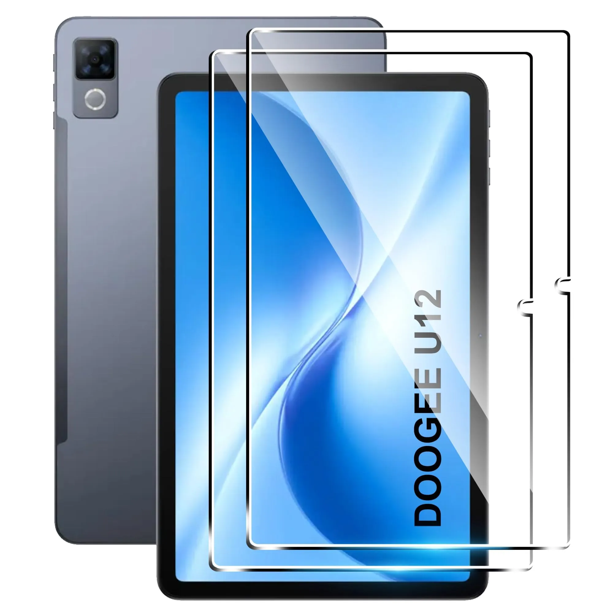 CAUHENYEE Pellicola Protettiva per Doogee U12 Vetro Temperato, Confezione da 2 HD Trasparente Pellicola Protettiva in Vetro Protettiva per Doogee U12, AntiGraffio - immagine 1