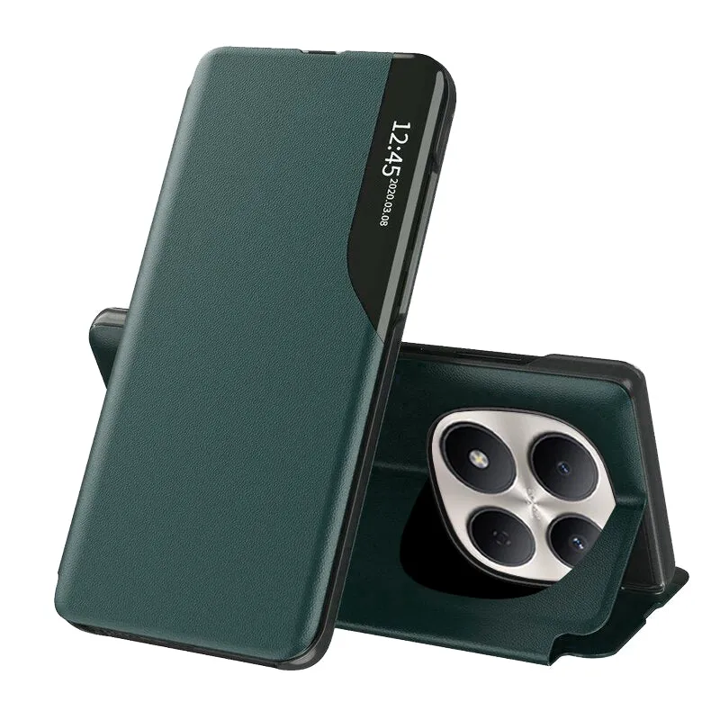 Custodia per Xiaomi Redmi Note 15 Pro 5G, Techsuit, eFold, Verde Scuro - immagine 1
