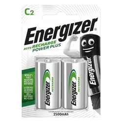Batteria Mezza Torcia C ricaricabile 2500mAh POWER PLUS (2pz) - immagine 1