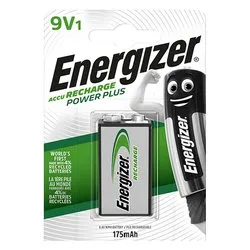 Batteria Transistor 9V ricaricabile 175mAh POWER PLUS (1pz) - immagine 1