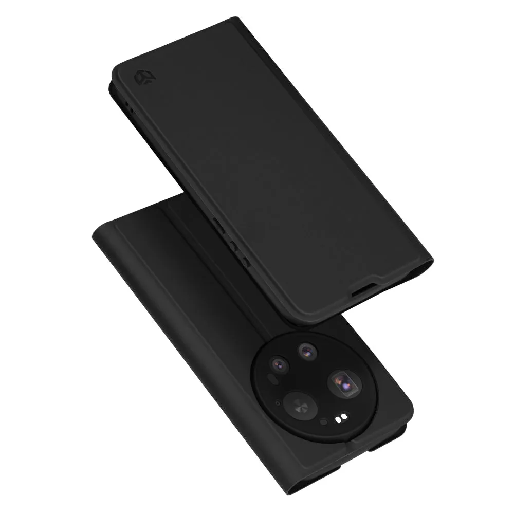 Custodia per Xiaomi 17 Ultra, Techsuit, Magskin Book, Nera - immagine 1