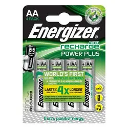 Batteria Stilo AA ricaricabile 2000mAh POWER PLUS (4pz) 535 417012 00 - immagine 1