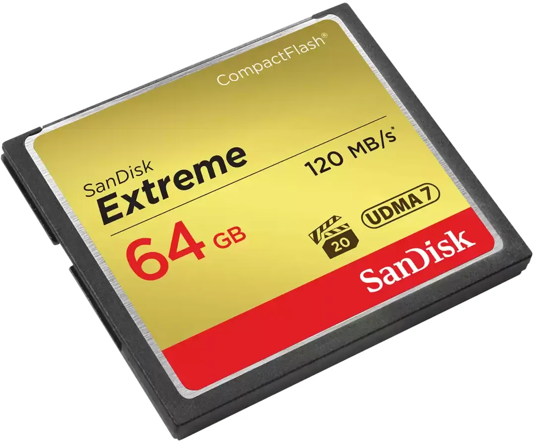 Card Memoria CompactFlash SanDisk Extreme, 64Gb, UDMA 7 SDCFXSB-064G-G46 - immagine 1