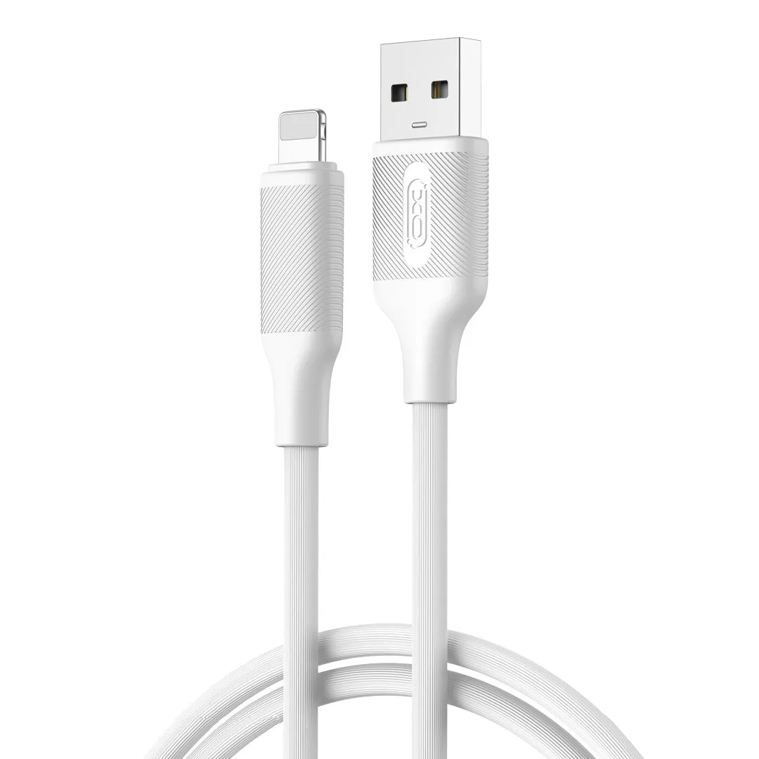 Cavo Dati e Ricarica USB-A - Lightning XO Design NB265, 12W, 1m, Bianco - immagine 1