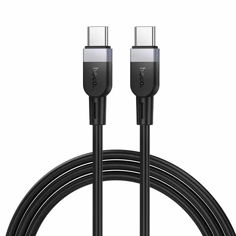 Cavo Dati e Ricarica USB-C - USB-C HOCO X109, 60W, 1m, Nero - immagine 1
