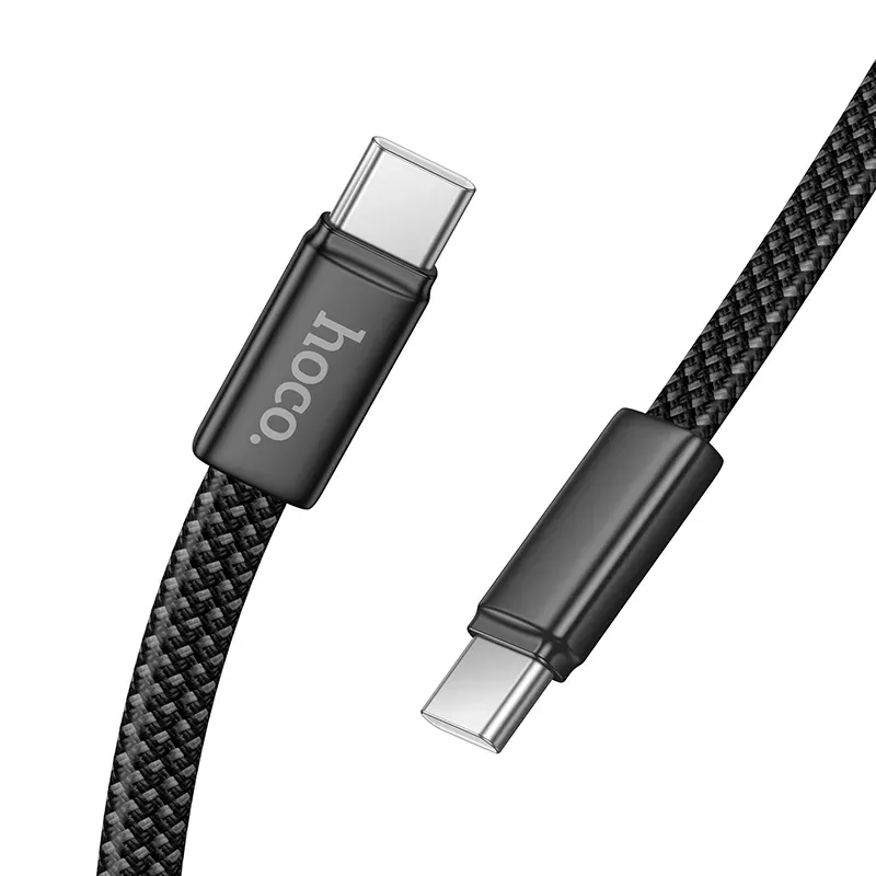 Cavo Dati e Ricarica USB-C - USB-C HOCO X125, 60W, 1m, Nero - immagine 1