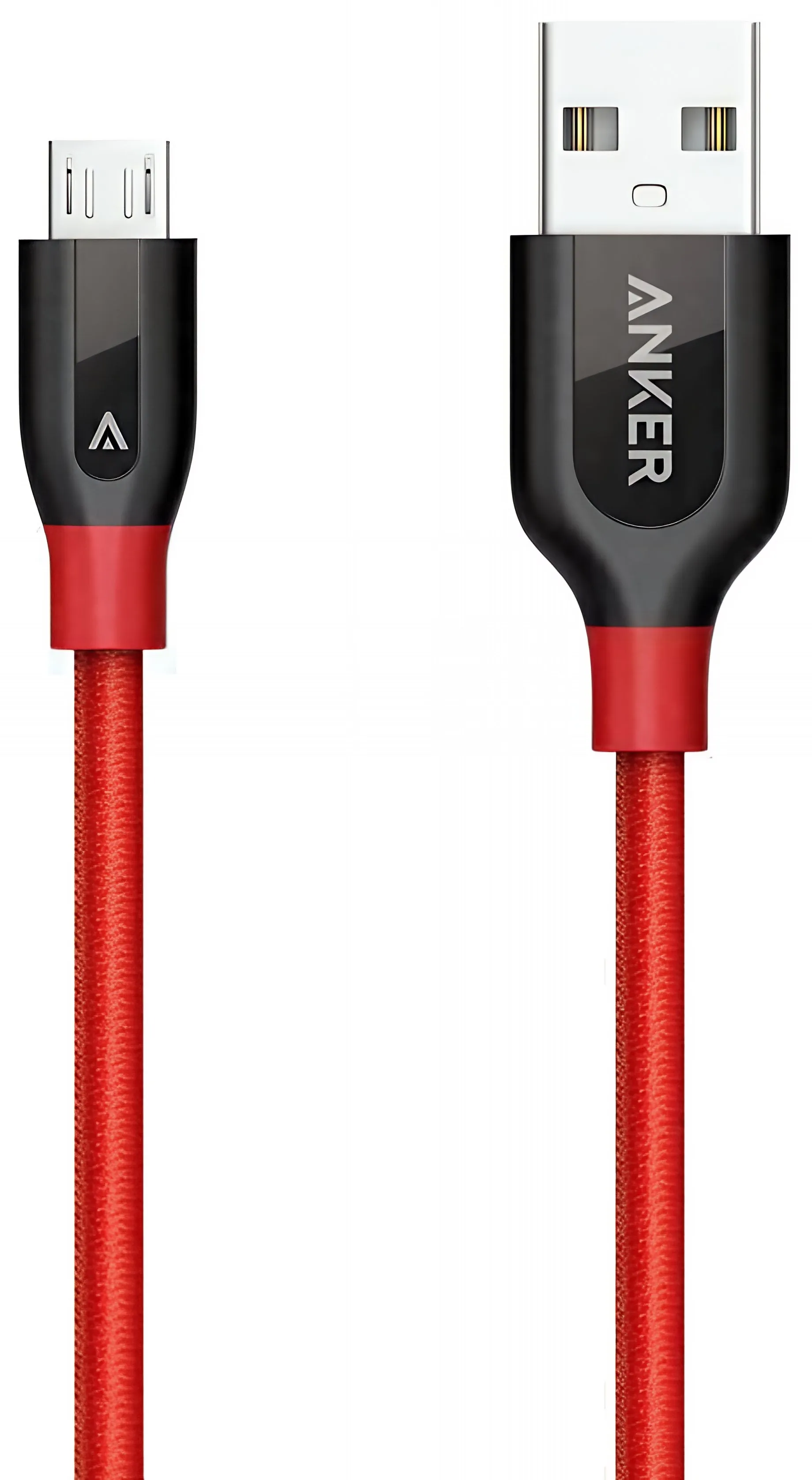 Cavo Dati e Ricarica USB-A - microUSB Anker PowerLine+, 18W, 0.91m, Rosso A8142G91 - immagine 1