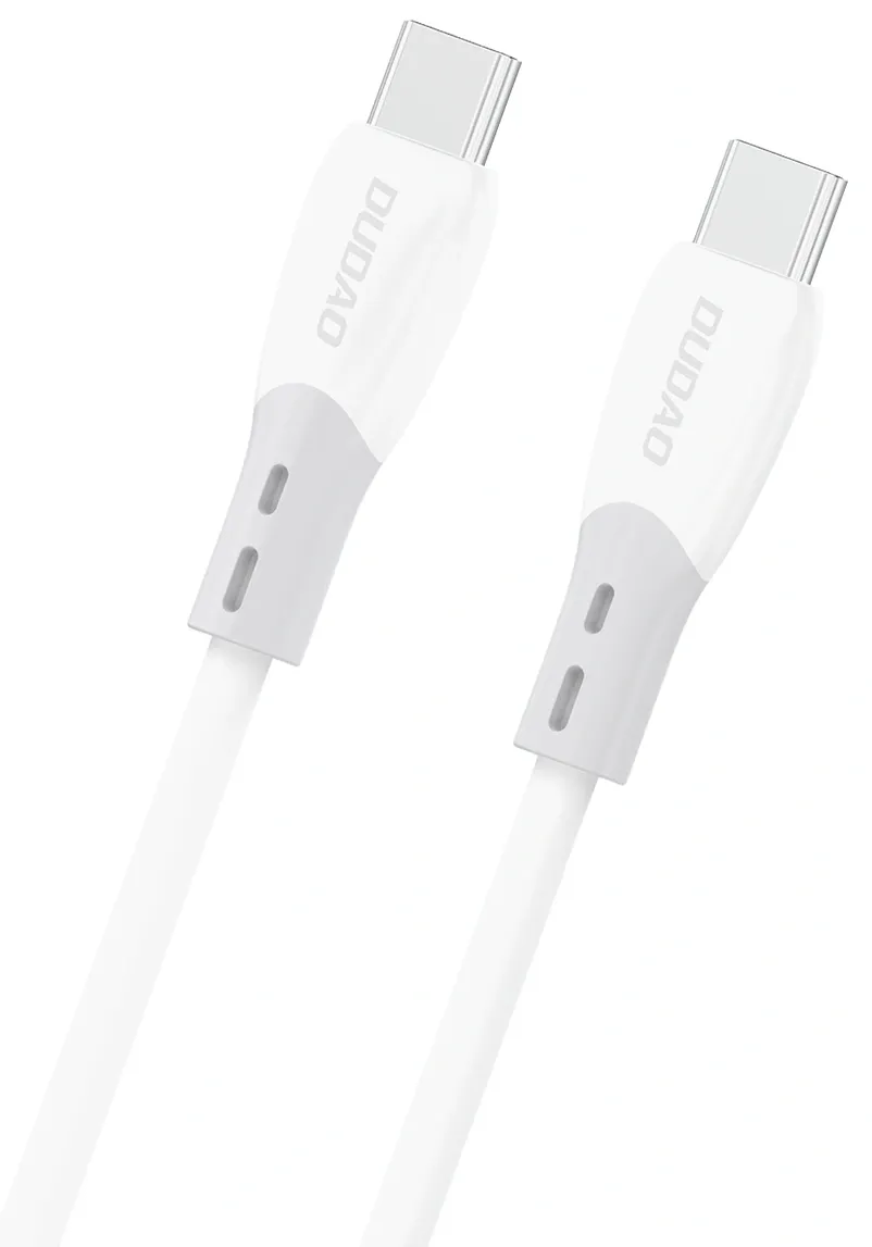 Cavo Dati e Ricarica USB-C - USB-C Dudao L25SC, 60W, 2m, Bianco - immagine 1