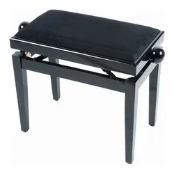 Panca pianoforte Pb010Bk Nero laccato 10 00902 - immagine 1