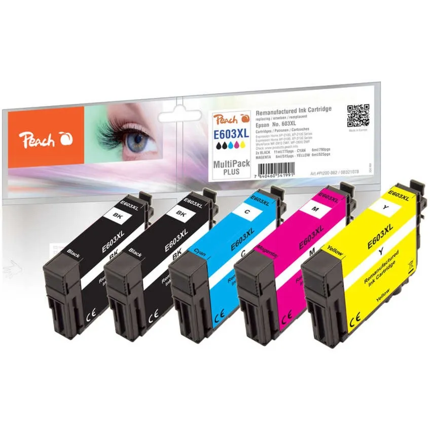 PI200-862 cartuccia d''inchiostro 5 pz Compatibile Resa elevata (XL) Nero, Ciano, Magenta, Giallo - immagine 1