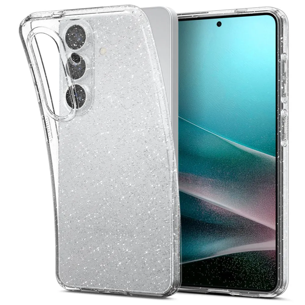 Custodia per Samsung Galaxy S26 Plus S947, Spigen, Liquid Crystal Glitter, Trasparente ACS10703 - immagine 1