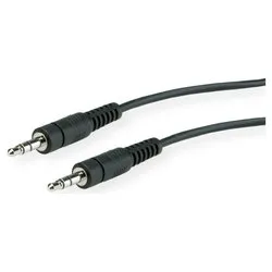 Cavo Jack 3.5 Stereo Nero RO11 09 4503 3m - immagine 1