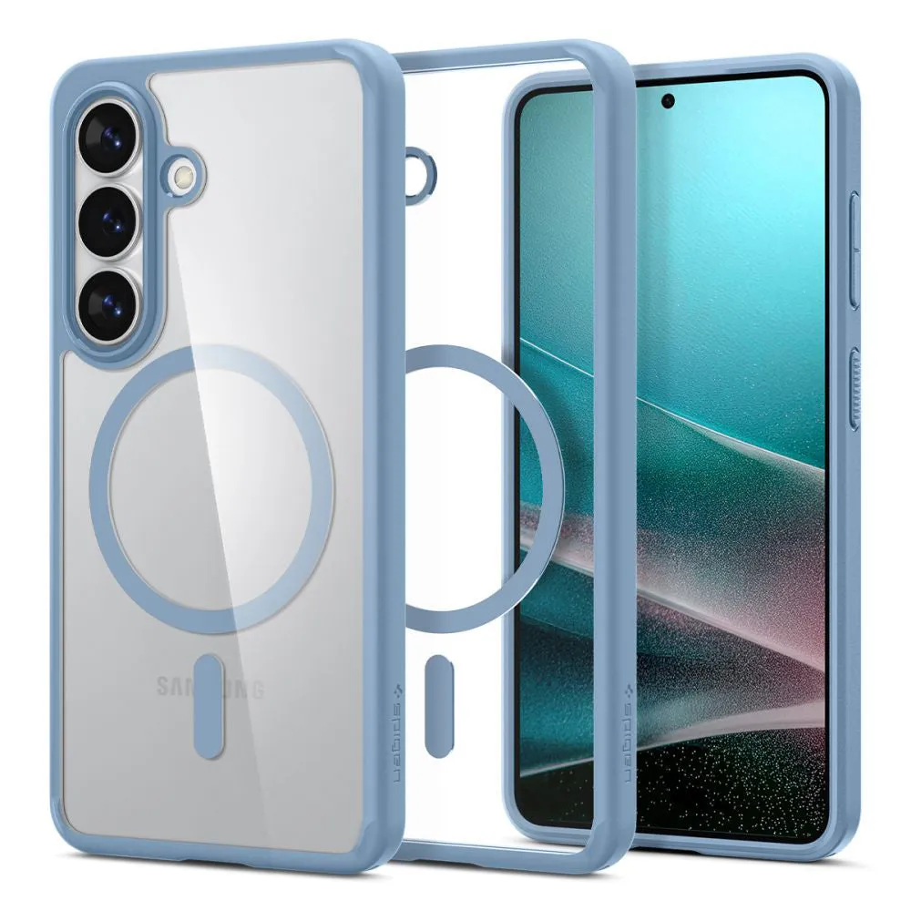 Custodia MagSafe per Samsung Galaxy S26 S942, Spigen, Ultra Hybrid, Blu ACS11219 - immagine 1