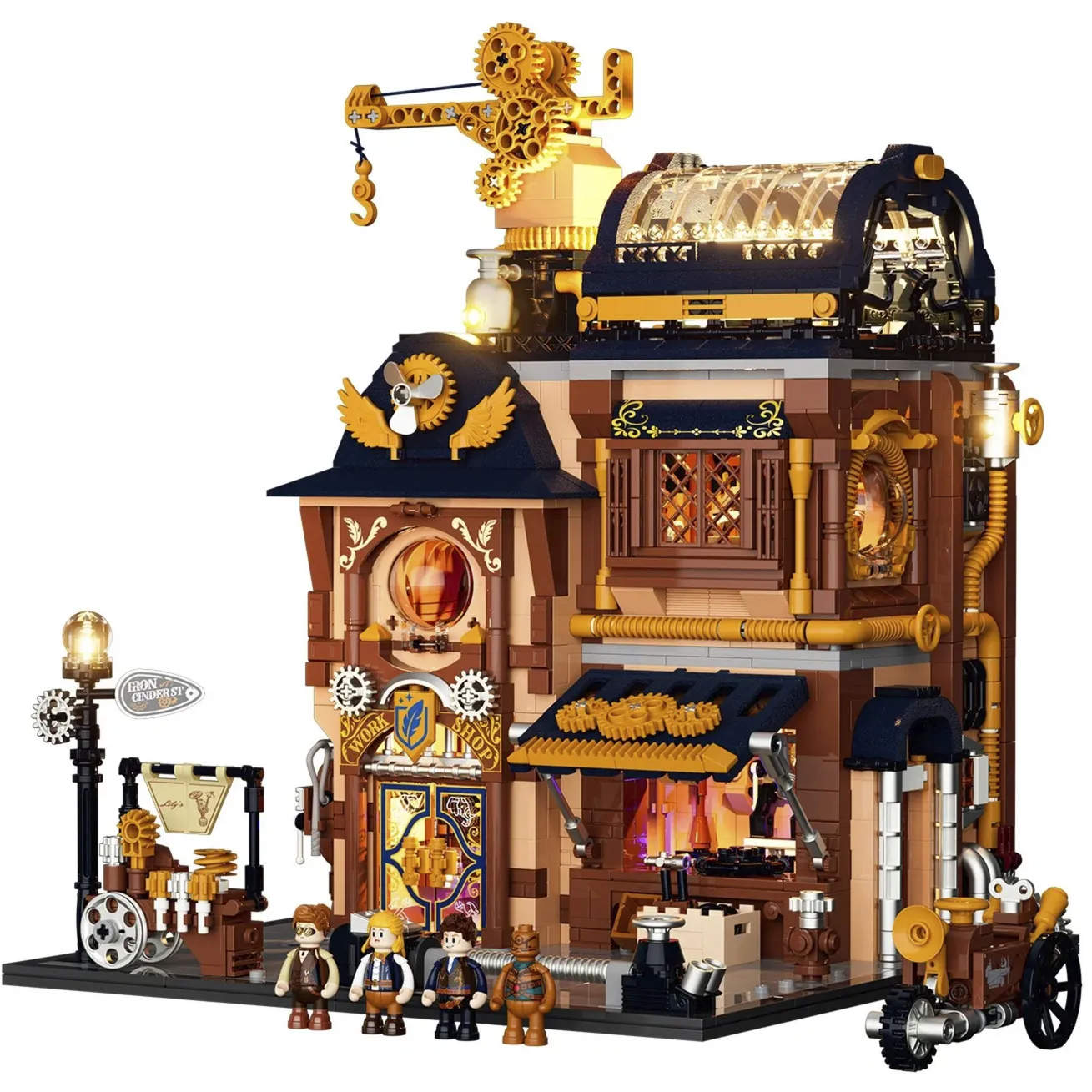 Officina meccanica steampunk, Giochi di costruzione - immagine 1