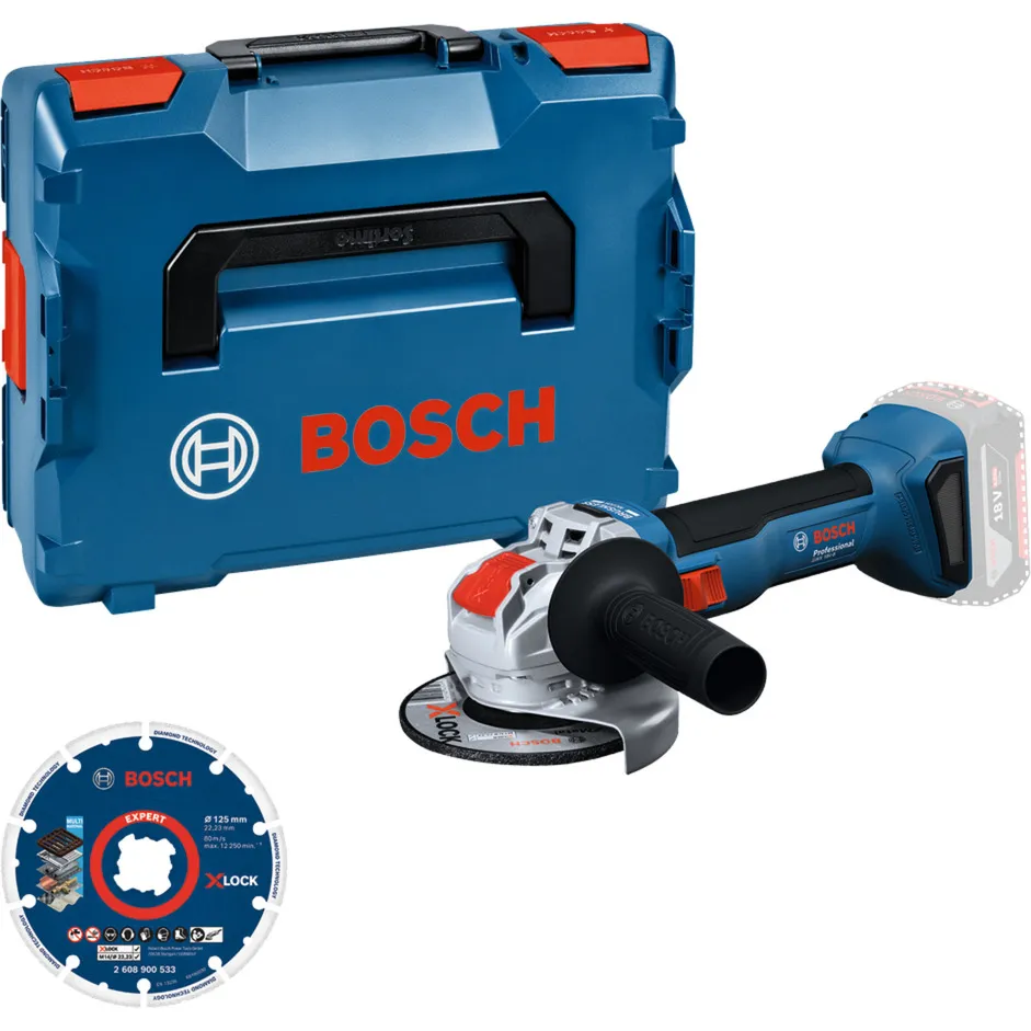 Smerigliatrice angolare 18 volt con disco da taglio diamantato - immagine 1