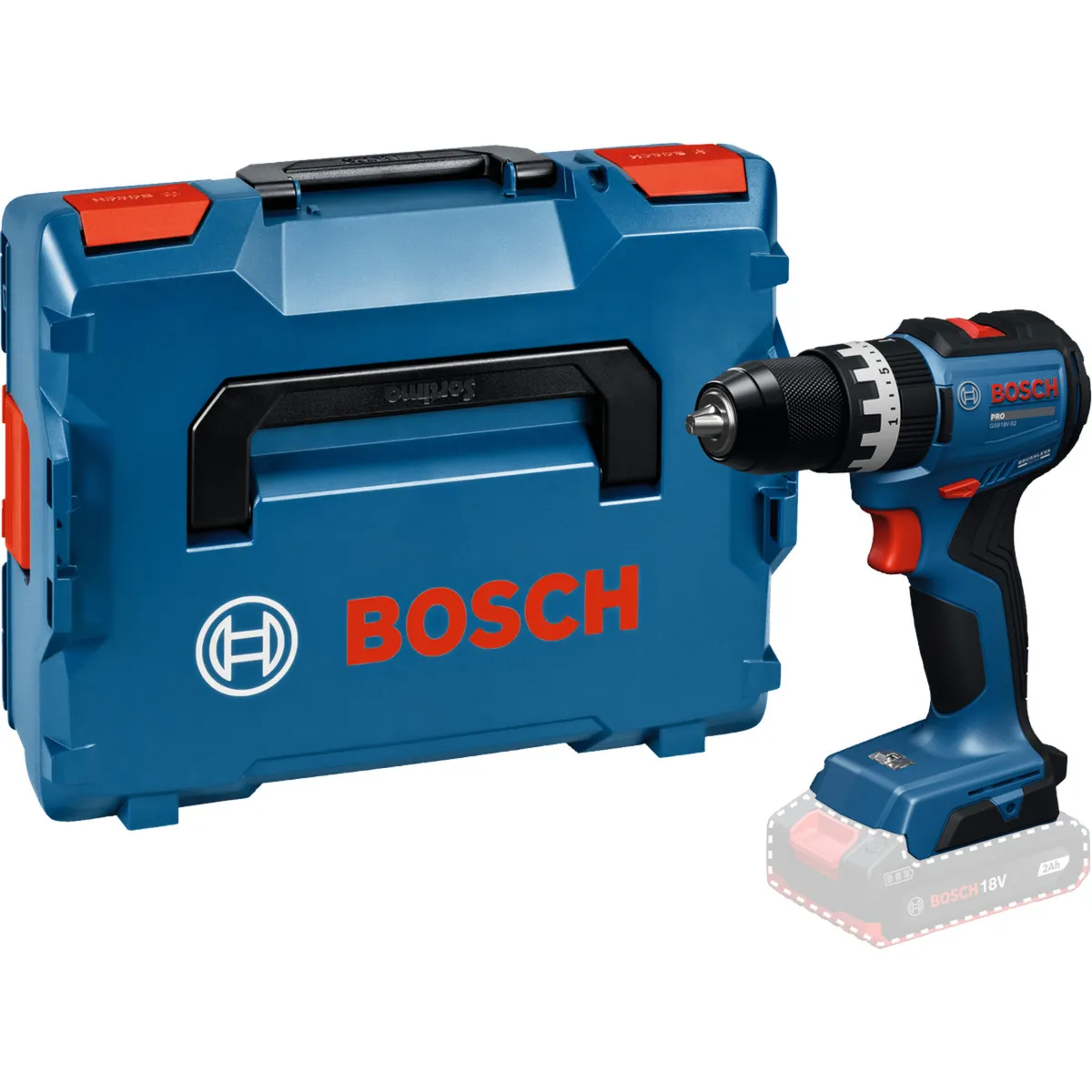 Trapano avvitatore a percussione a batteria GSB18V-52 in L-BOXX, Cordless - immagine 1