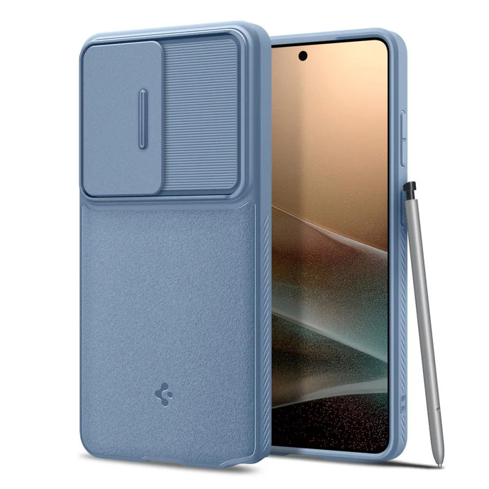 Custodia per Samsung Galaxy S26 Ultra S948, Spigen, Optik Armor, Blu ACS11226 - immagine 1