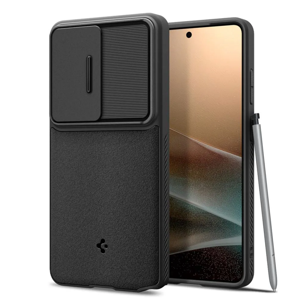 Custodia per Samsung Galaxy S26 Ultra S948, Spigen, Optik Armor, Nera ACS10687 - immagine 1