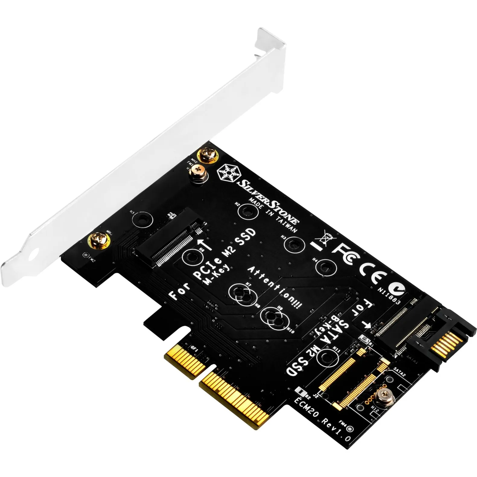 ECM20 scheda di interfaccia e adattatore Interno PCIe, SATA, Controller Serial ATA - immagine 1