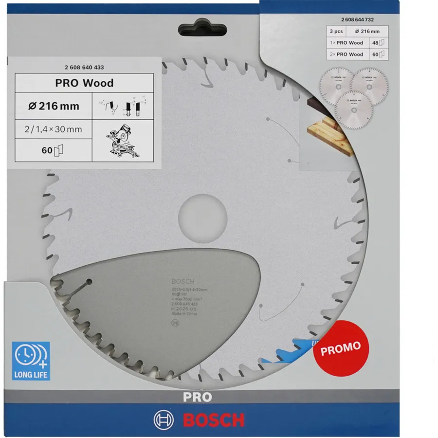 PRO Wood Lama per sega circolare 216 mm - immagine 1