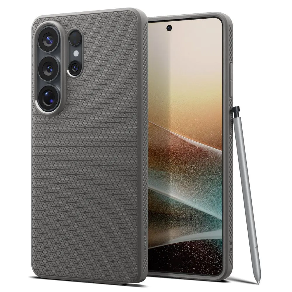 Custodia per Samsung Galaxy S26 Ultra S948, Spigen, Liquid Air, Grigio ACS11205 - immagine 1