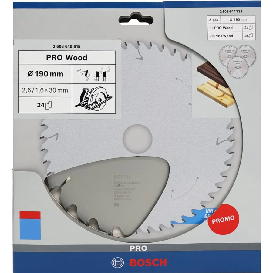 PRO Wood Lama per sega circolare 190 mm - immagine 1