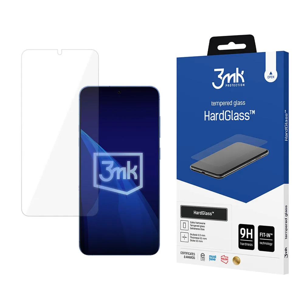 Pellicola Protettiva Schermo 3MK HardGlass per Samsung Galaxy S26 Plus S947, Vetro Temperato, Full Glue - immagine 1