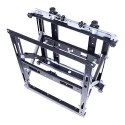 Supporto monitor TV parete ( 20 Kg ) VESA 300 x 300 PMQ Mini Push&Pull Black PM4650 - immagine 1