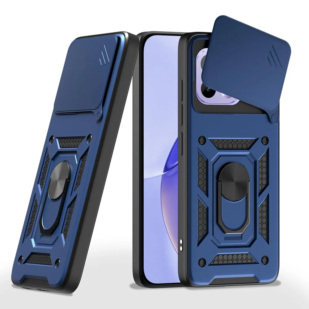 Custodia per Realme 16 Pro, Techsuit, CamShield, Blu - immagine 1