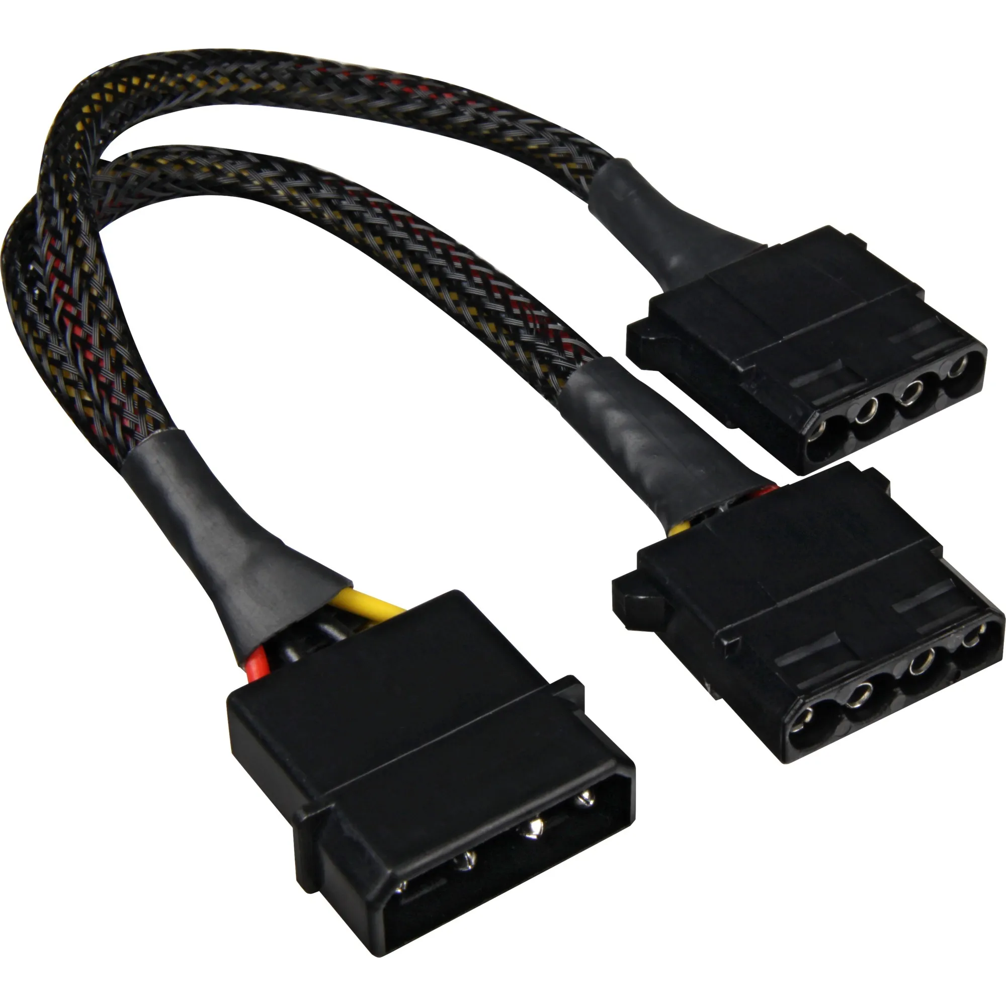 Cavo di alimentazione a Y 4Pin 5,25" > 2x 4Pin 5,25", Cavo a Y - immagine 1