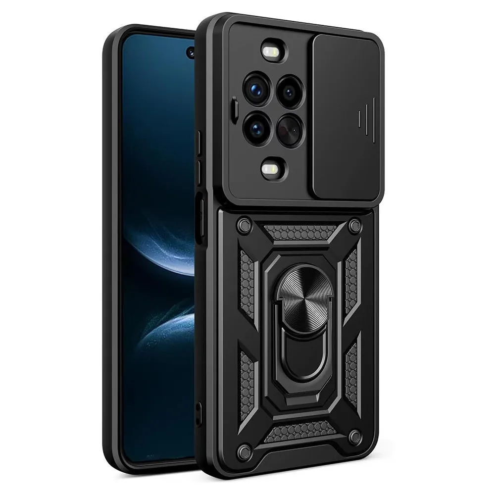 Custodia per Huawei nova 14 Pro, Techsuit, CamShield, Nera - immagine 1