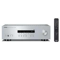 Sintoamplificatore audio 2.0 Dab+ Silver R S202D 115 + 115w - immagine 1
