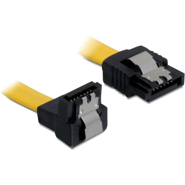 0.5m SATA M/M cavo SATA 0,5 m Giallo - immagine 1