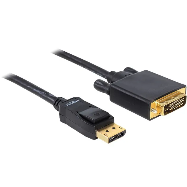 Displayport > DVI 24+1 m/m 1m DVI-D, Adattatore - immagine 1