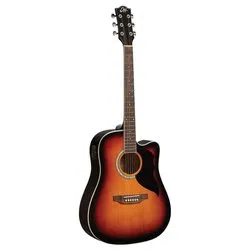Chitarra acustica 4/4 RANGER Cw Eq Brown sunburst 06216650 - immagine 1