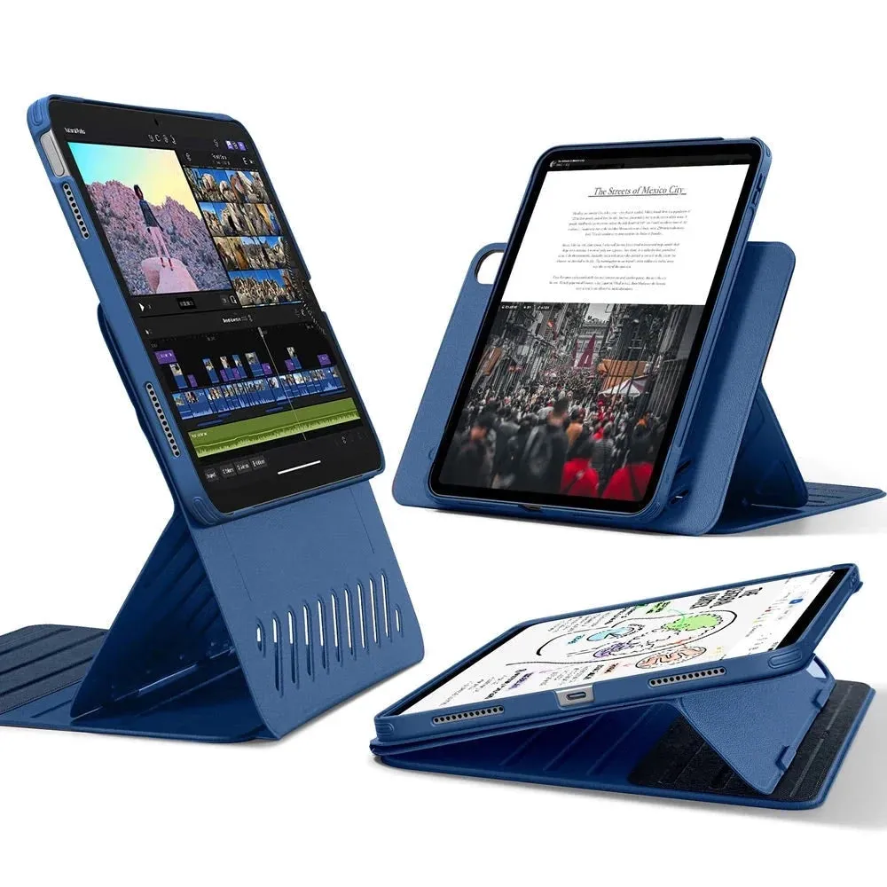 Custodia per Apple iPad (2025) / (2022), ESR, Shift, Blu - immagine 1