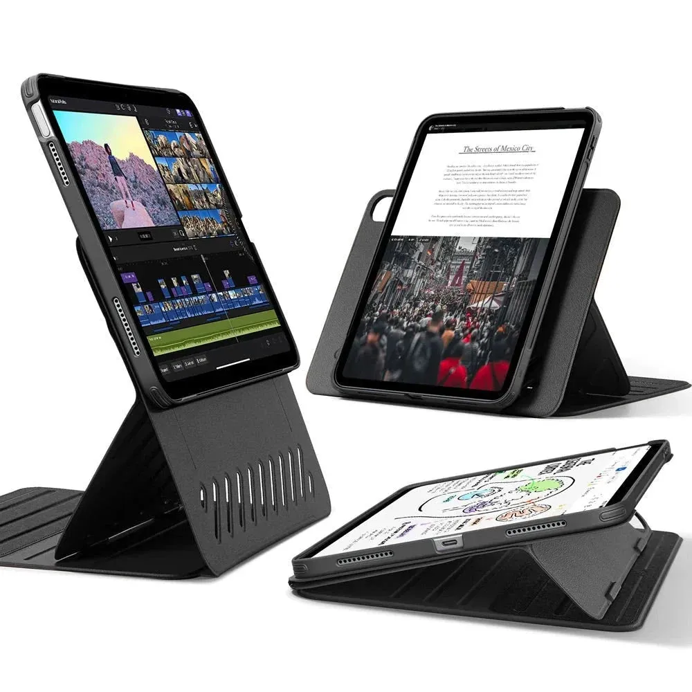 Custodia per Apple iPad (2025) / (2022), ESR, Shift, Nera - immagine 1