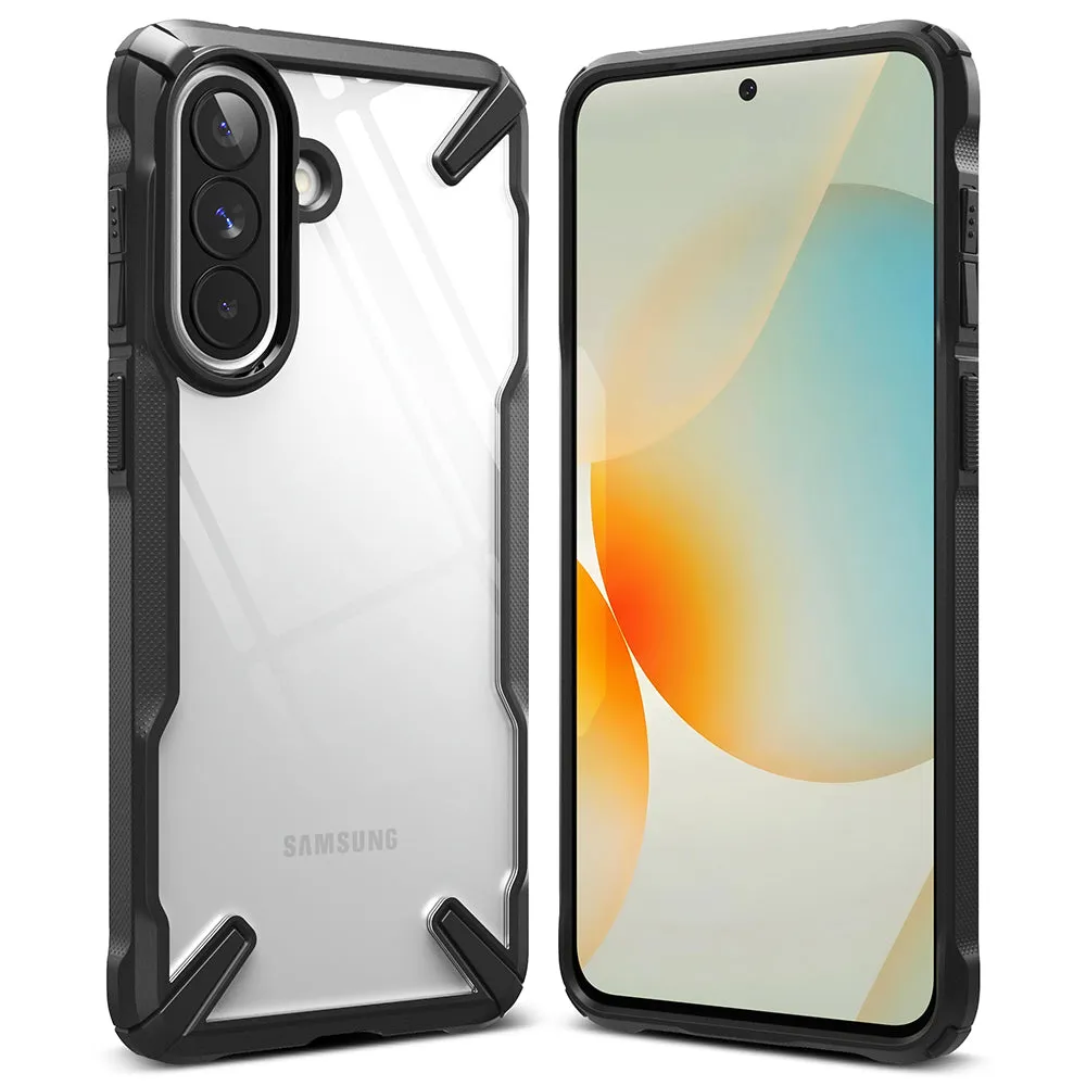 Custodia per Samsung Galaxy A57 5G, Ringke, Fusion X, Nera - immagine 1