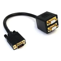 Cavo VGA Sdoppiatore Black 0,3m VGASPL1VV - immagine 1